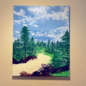 Handmade acrylic painting